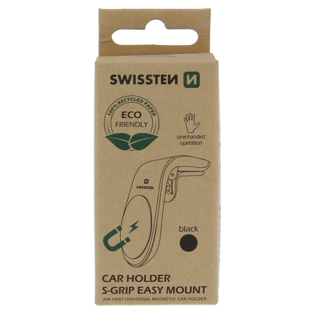 SWISSTEN AIRVENT UNIVERSAL MAGNETIC CAR HOLDER S-GRIP EASY MOUNT