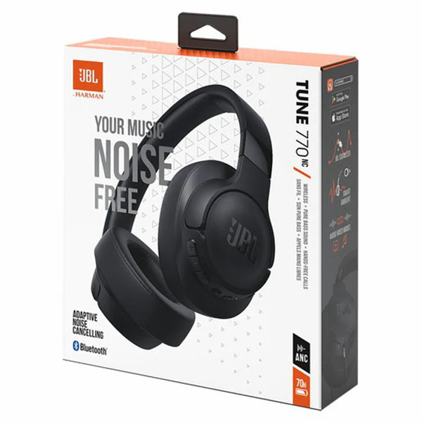 JBL WIRELESS HEADPHONE TUNE 770NC PURE BASS 70 HOURS