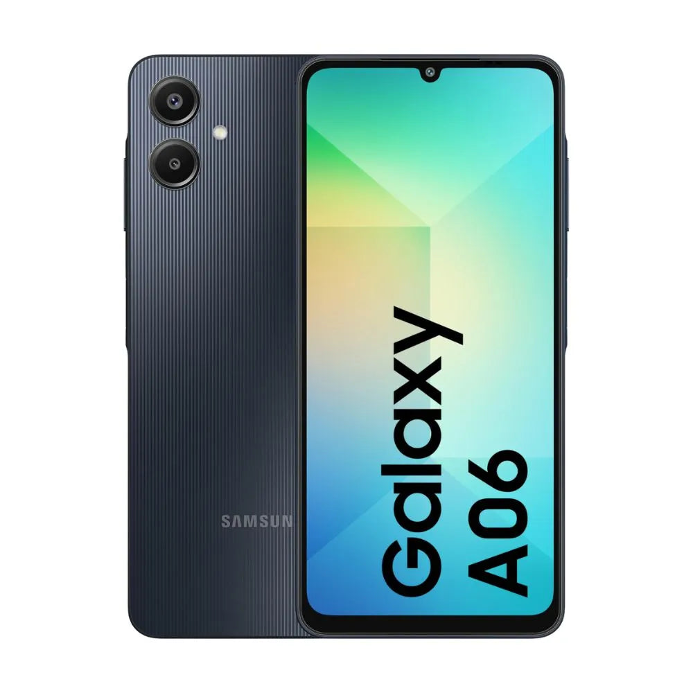 NEW SAMSUNG GALAXY A06 - DUAL SIM - UNLOCKED - BLACK 128GB