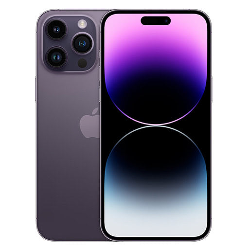 REFURBISHED APPLE IPHONE 14 PRO - UNLOCKED - E-SIM DEEP PURPLE 128GB
