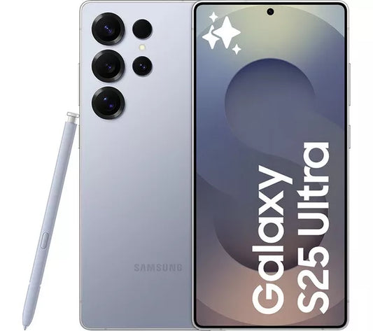 NEW SAMSUNG GALAXY S25 ULTRA - DUAL SIM - UNLOCKED - T. SILVERBLUE 256GB