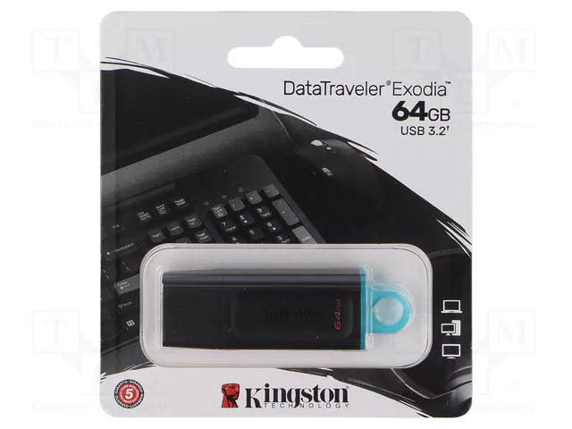 KINGSTON USB STICK PEN DRIVE - 64GB