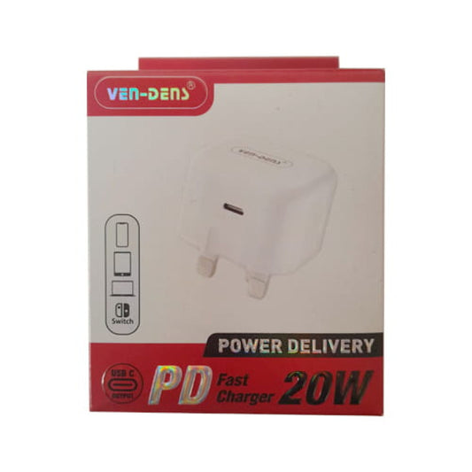 VEN-DENS PD 20W TYPE C ADAPTER