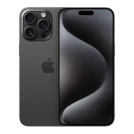 REFURBISHED APPLE IPHONE 15 PRO MAX BLACK - UNLOCKED - 256GB