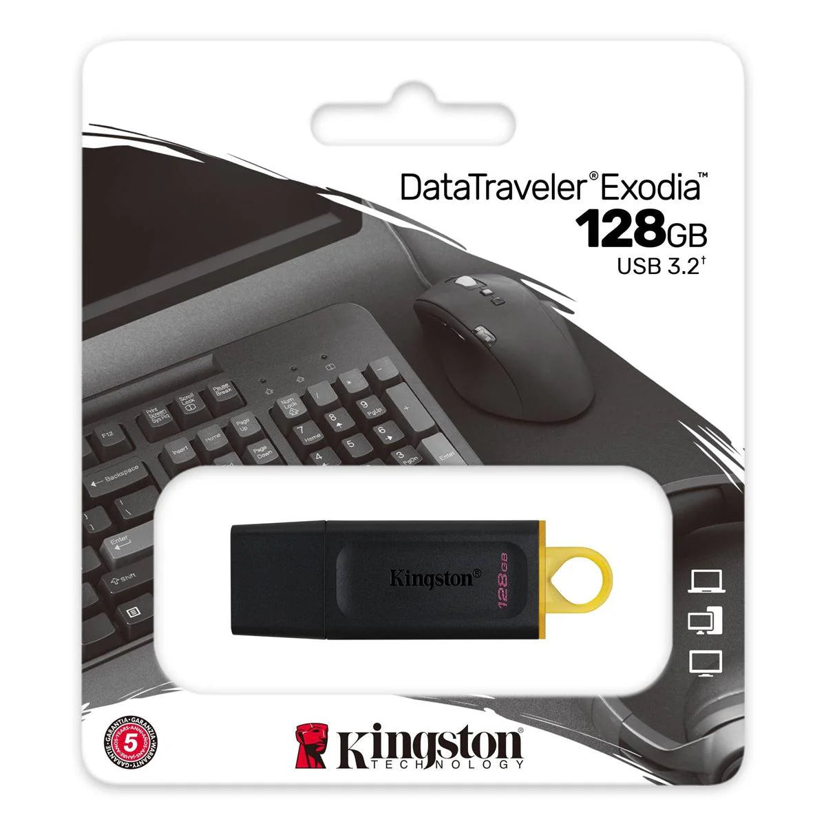 KINGSTON USB STICK PEN DRIVE - 128GB