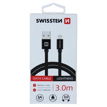 SWISSTEN LIGHTNING CABLE 3A POWER - 3M