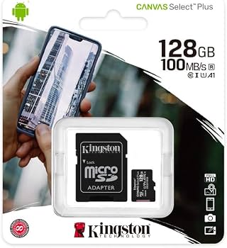KINGSTON MICRO SD CARD + ADAPTER 128GB