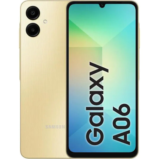 NEW SAMSUNG GALAXY A06 - DUAL SIM - UNLOCKED - GOLD 64GB
