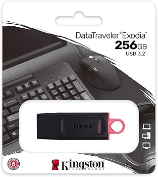 KINGSTON USB STICK PEN DRIVE - 256GB