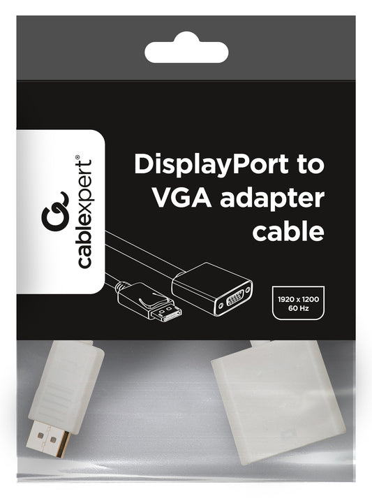 CABLEXPERT DISPLAY PORT TO VGA ADAPTER CABLE