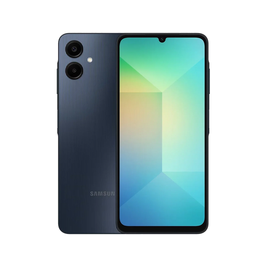 REFURBISHED SAMSUNG GALAXY A06 - DUAL SIM - UNLOCKED - BLUE BLACK 64GB