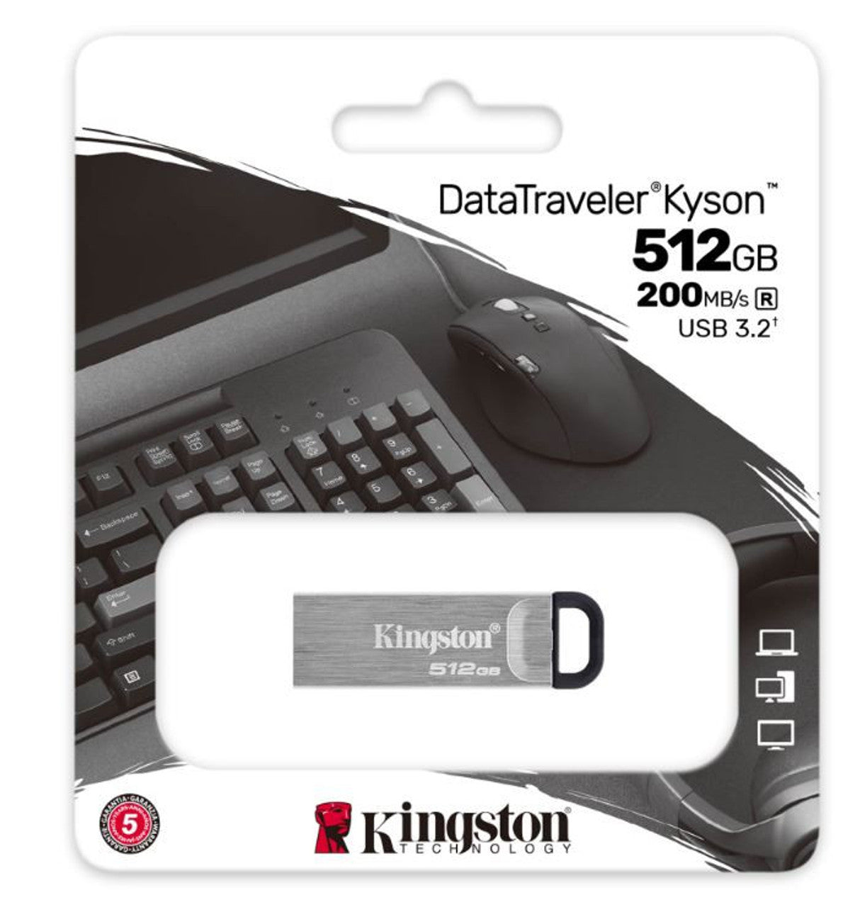 KINGSTON USB STICK PEN DRIVE - 512GB