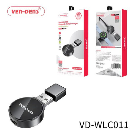 VEN-DENS PORTABLE USB MAGNETIC WATCH CHARGER