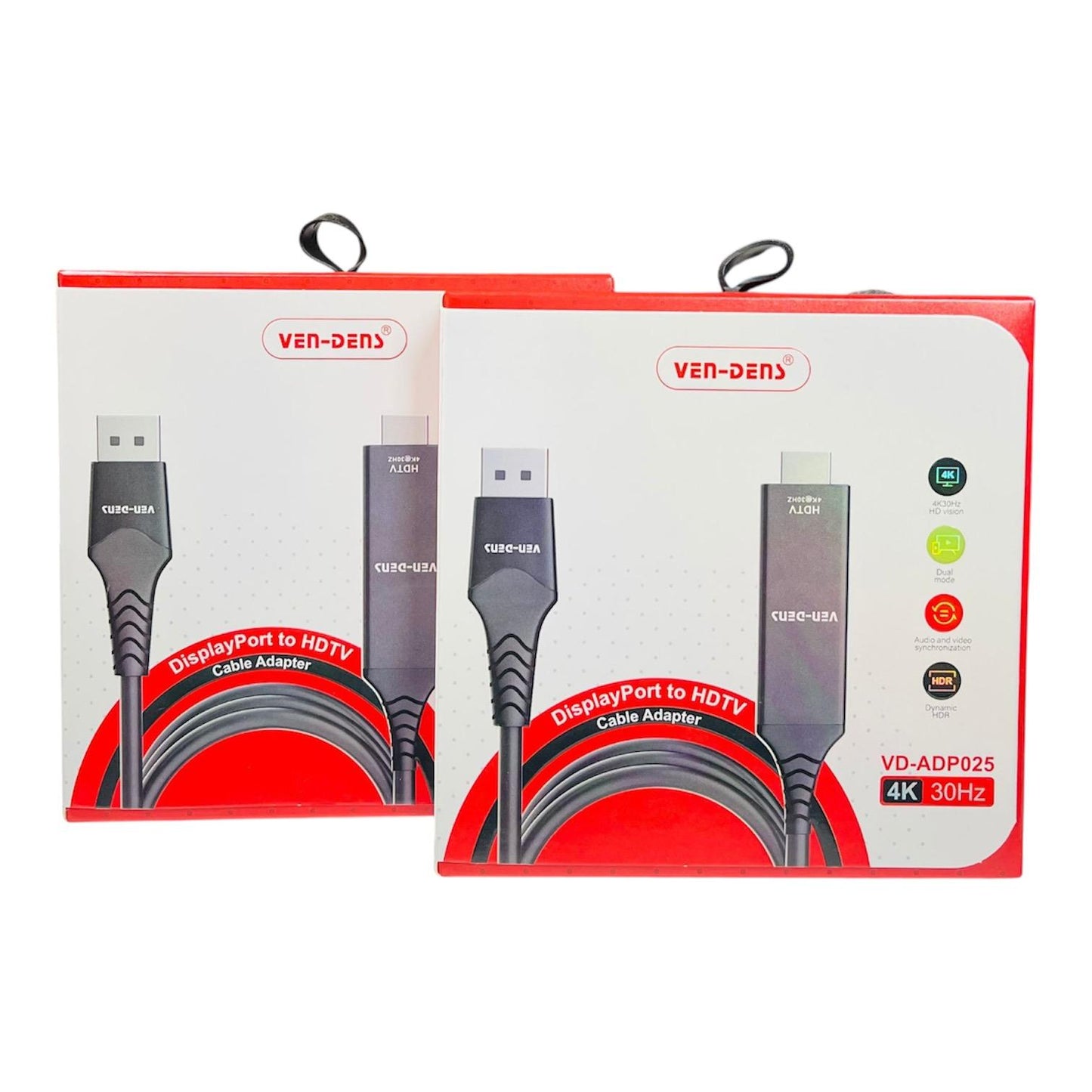 VEN-DENS DISPLAY PORT TO HDMI CABLE ADAPTER