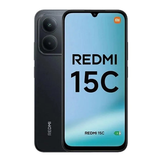 NEW XIAOMI REDMI 15C - DUAL SIM - UNLOCKED - MIDNIGHT BLACK 128GB