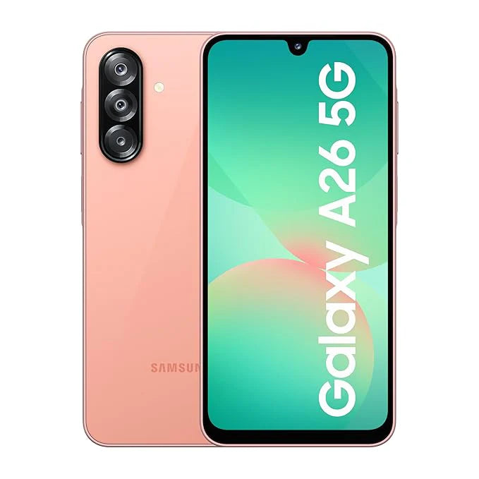 NEW SAMSUNG GALAXY A26 5G - DUAL SIM - UNLOCKED - PINK 128GB