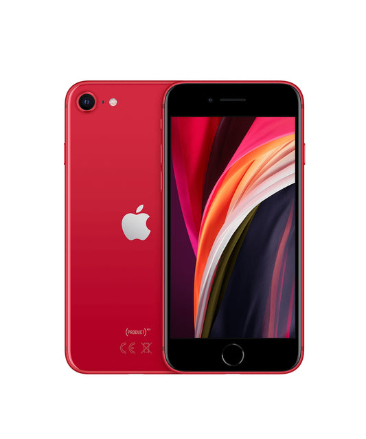REFURBISHED APPLE IPHONE SE 2020 - UNLOCKED - RED 64GB