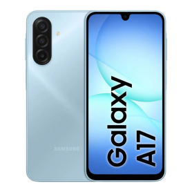 NEW SAMSUNG GALAXY A17 - 4G - DUAL SIM - UNLOCKED - LIGHT BLUE 256GB