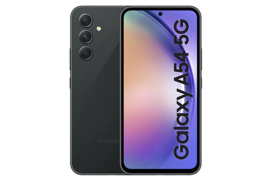 REFURBISHED SAMSUNG GALAXY A54 5G - DUAL SIM - UNLOCKED - BLACK 128GB