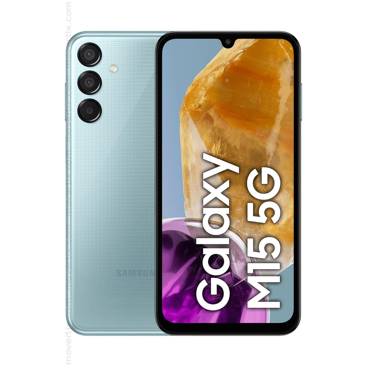 NEW SAMSUNG GALAXY M15 - 5G - DUAL SIM - UNLOCKED - LIGHT BLUE 128GB